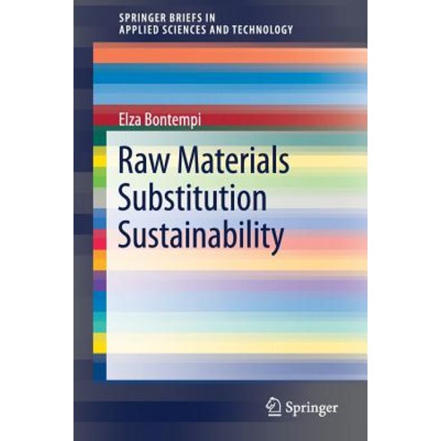 Raw Materials Substitution Sustainability Paperback, Springer