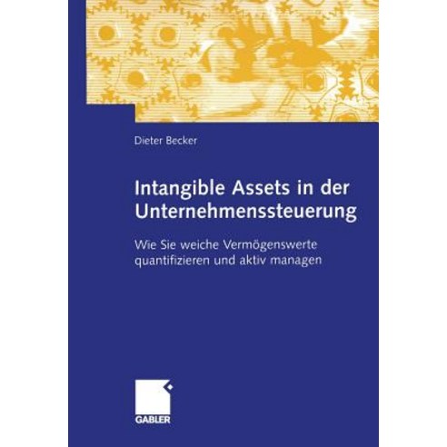 Intangible Assets in Der Unternehmenssteuerung: Wie Sie Weiche Vermogenswerte Quantifizieren Und Aktiv Managen Paperback, Gabler Verlag