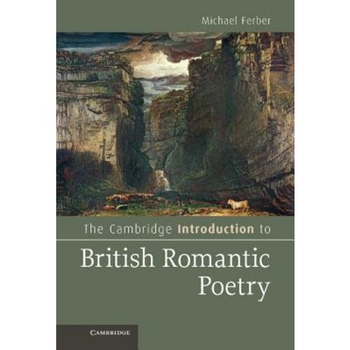 The Cambridge Introduction to British Romantic Poetry Hardcover, Cambridge University Press