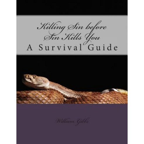 Killing Sin Before Sin Kills You: A Survival Guide Paperback, Createspace