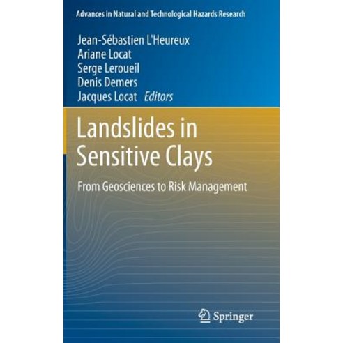 Landslides in Sensitive Clays: From Geosciences to Risk Management Hardcover, Springer