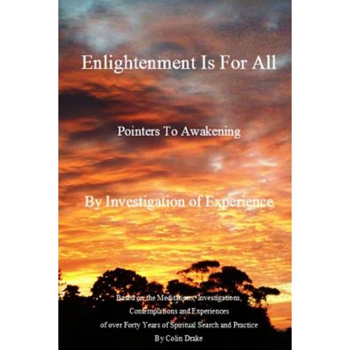 Enlightenment Is for All Paperback, Lulu.com