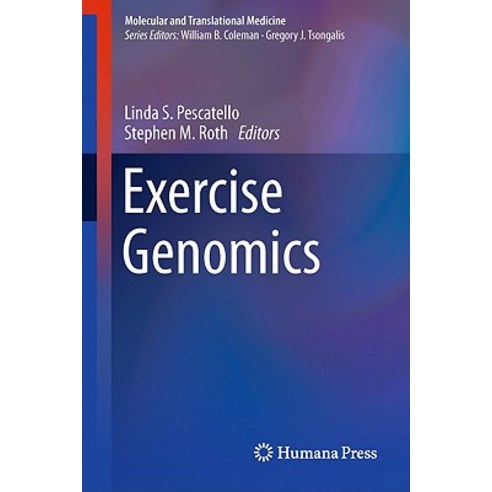 Exercise Genomics Hardcover, Springer