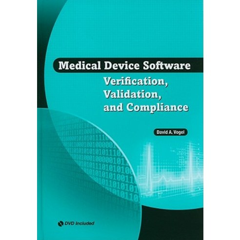 Medical Device Software Verification Validation and Compliance [With CDROM] Hardcover, Artech House Publishers