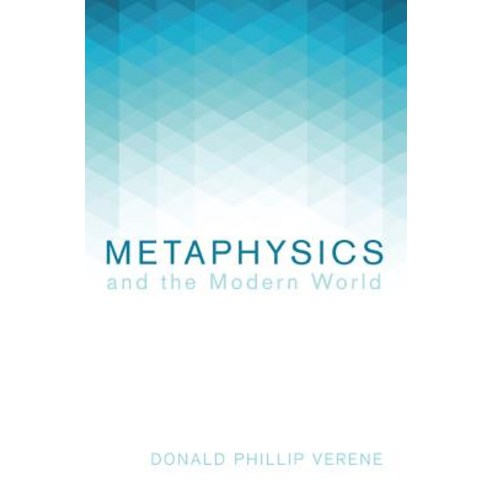 Metaphysics and the Modern World Hardcover, Cascade Books
