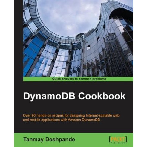 Dynamodb Cookbook Paperback, Packt Publishing