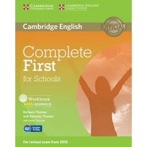 Complete First for Schools Workbook with Answers [With CD (Audio)] Paperback, Cambridge University Press