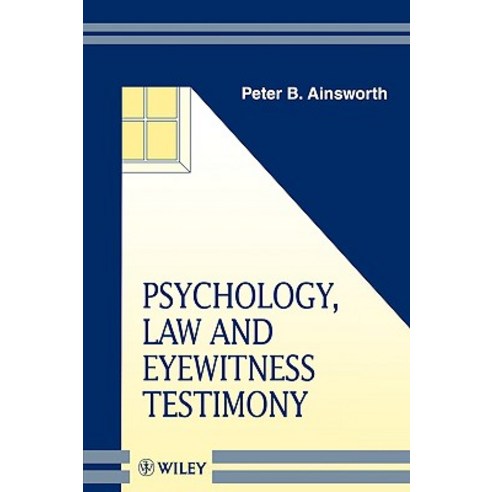 Psychology Law and Eyewitness Testimony Paperback, Wiley