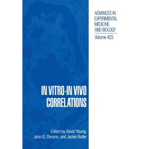 In Vitro-In Vivo Correlations Paperback, Springer