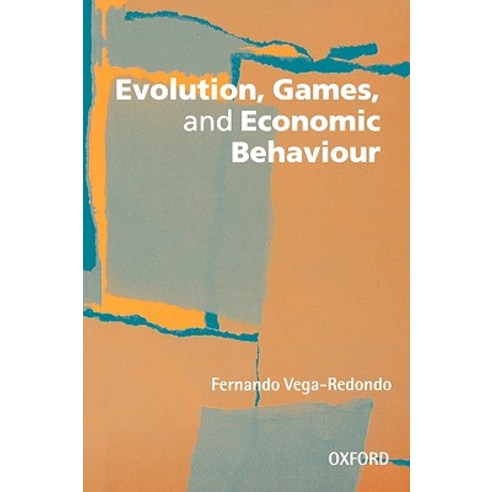 Evolution Games and Economic Behaviour Paperback, OUP Oxford