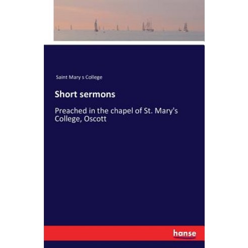 Short Sermons Paperback, Hansebooks