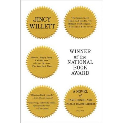 Winner of the National Book Award: A Novel of Fame Honor and Really Bad Weather Paperback, St. Martins Press-3pl