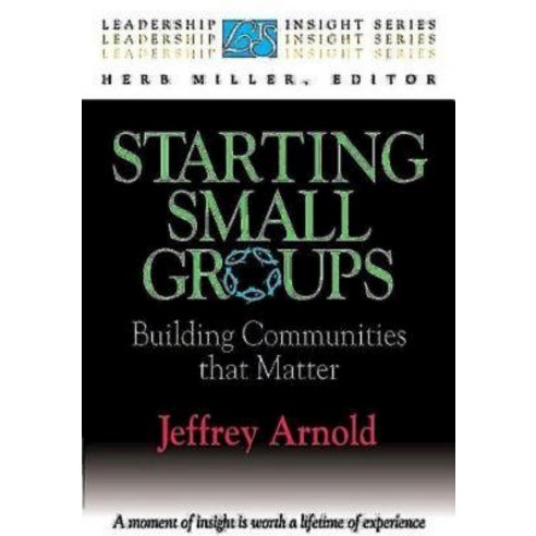 Starting Small Groups: Building Communities That Matter Paperback, Abingdon Press