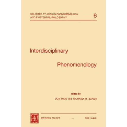 Interdisciplinary Phenomenology Paperback, Springer