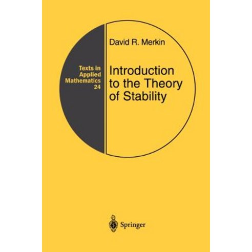 Introduction to the Theory of Stability Paperback, Springer