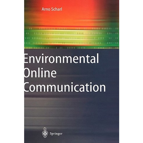 Environmental Online Communication Hardcover, Springer