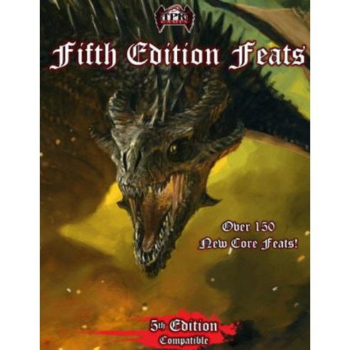 Fifth Edition Feats Paperback, Createspace Independent Publishing Platform