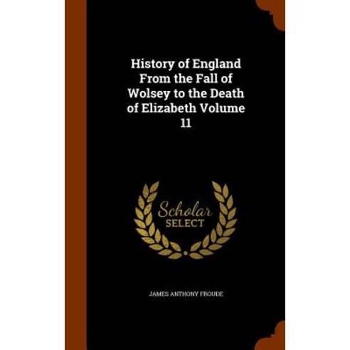 History of England from the Fall of Wolsey to the Death of Elizabeth Volume 11 Hardcover, Arkose Press