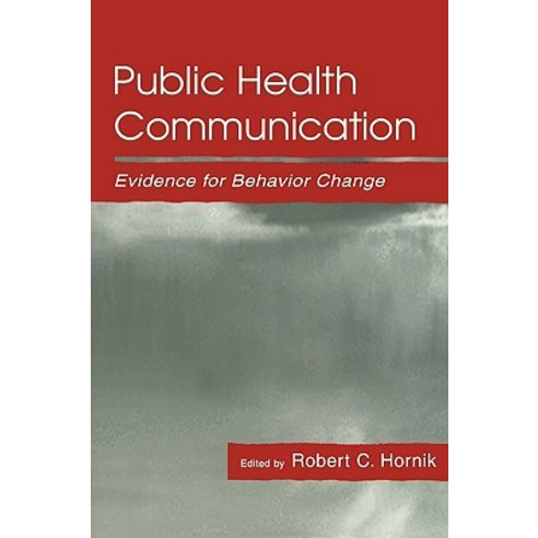Public Health Communication Paperback, Lawrence Erlbaum Associates