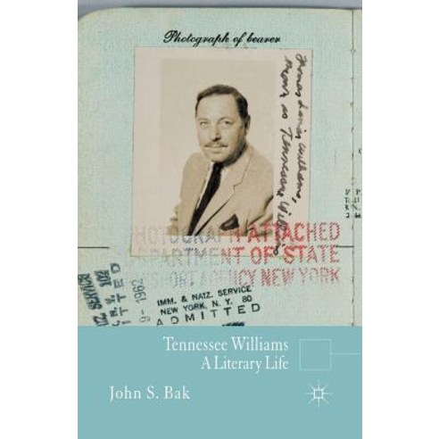 Tennessee Williams Paperback, Palgrave MacMillan