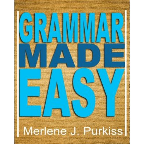 Grammar Made Easy Paperback, Mjp Publishing, LLC