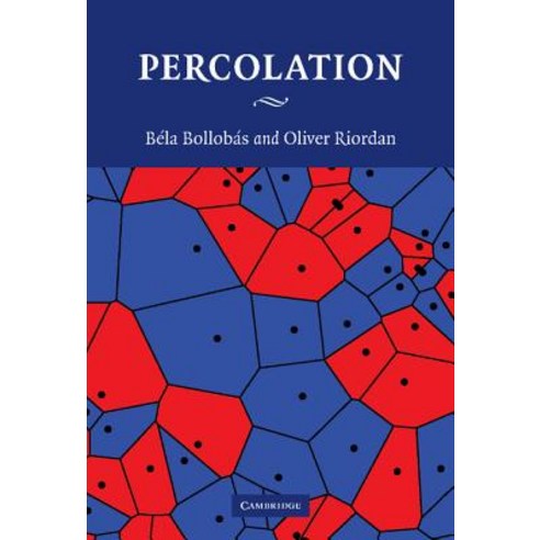 Percolation Hardcover, Cambridge University Press
