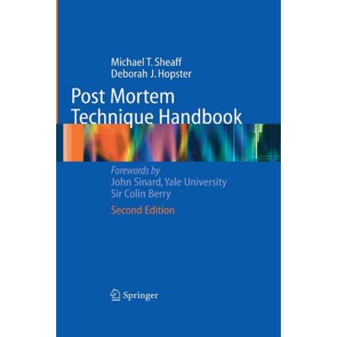 Post Mortem Technique Handbook Paperback, Springer