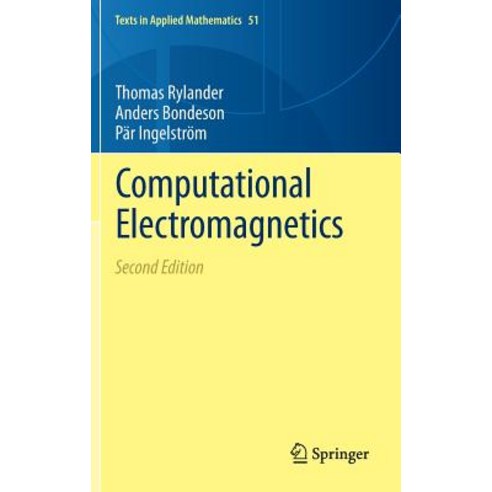 Computational Electromagnetics Hardcover, Springer