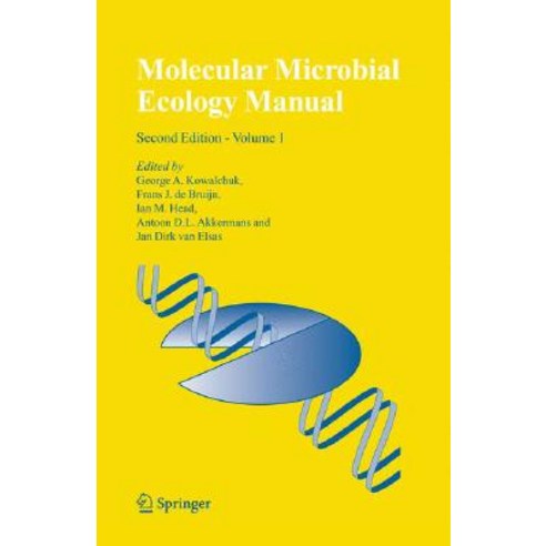 Molecular Microbial Ecology Manual Hardcover, Springer