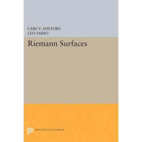 Riemann Surfaces Paperback, Princeton University Press
