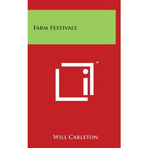 Farm Festivals Hardcover, Literary Licensing, LLC