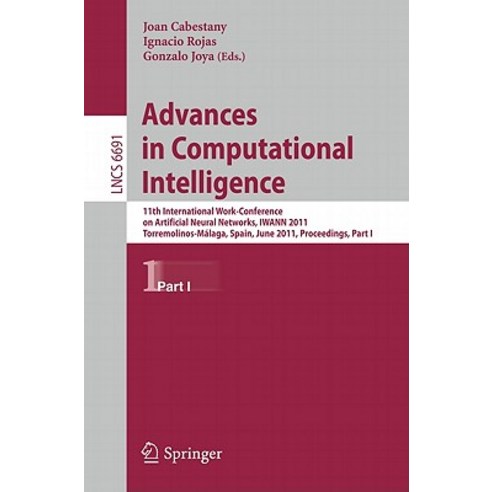 Advances in Computational Intelligence Paperback, Springer - 최저가 알림ㆍ특가 ...