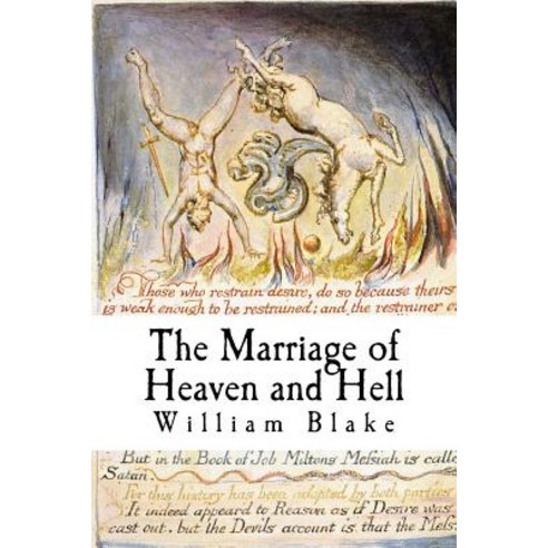 The Marriage of Heaven and Hell Paperback, Createspace Independent Publishing Platform