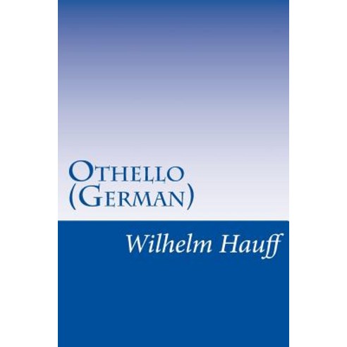 Othello (German) Paperback, Createspace