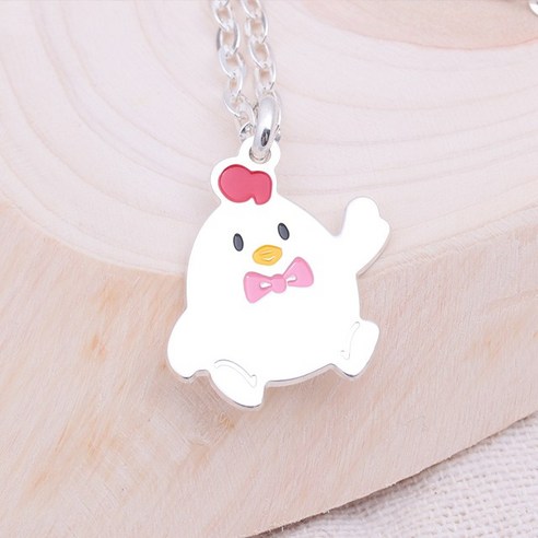 세방쥬얼리 리본꼬꼬 실버 미아방지목걸이 Best Top3