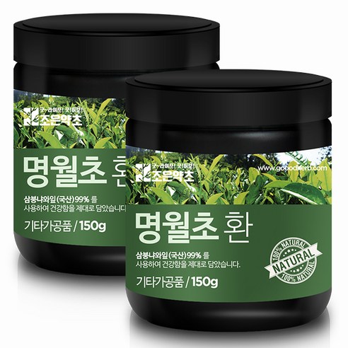 조은약초 프리미엄 명월초 환 150g, 2개 조은약초 프리미엄 명월초 환 150g, 2개