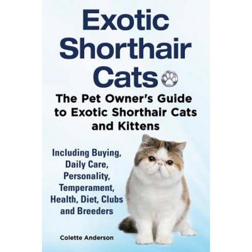 Exotic Shorthair Cats the Pet Owner S Guide to Exotic Shorthair Cats and Kittens Including Buying Dai..., Ekl Publications