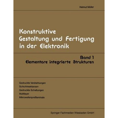 Elementare Integrierte Strukturen, Vieweg+teubner Verlag