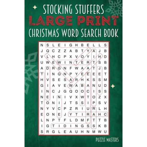 Stocking Stuffers Large Print Christmas Word Search Puzzle Book: A Collection of 20 Holiday Themed Wor..., Mmg Publishing