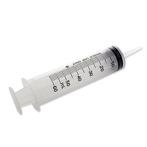 - [정림] 일회용 60cc 무침주사기 20개관장용관장, 40개