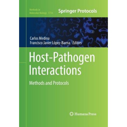 Host-Pathogen Interactions: Methods and Protocols Hardcover, Humana Press