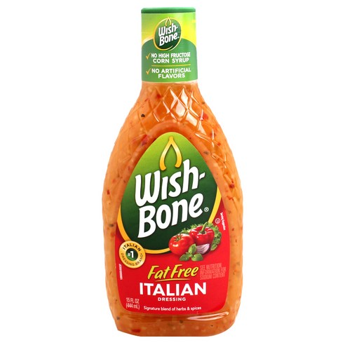 Wish-Bone 이탈리안 드레싱 팻 프리, 1개, 444ml
