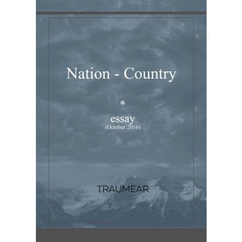 Nation - Country Paperback, Lulu.com