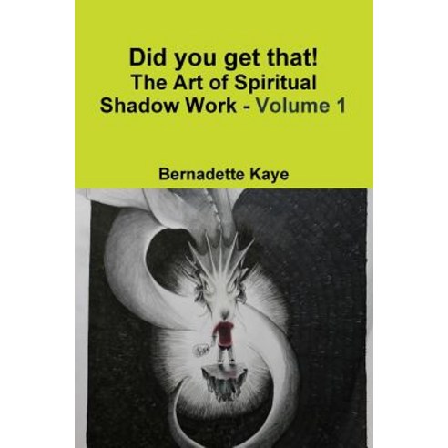 Did You Get That! the Art of Spiritual Shadow Work - Volume 1 Paperback, Bernadette Kaye & Associates