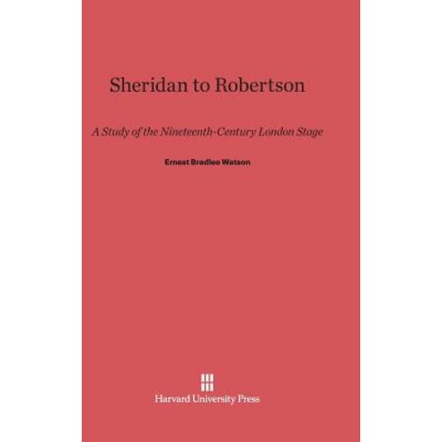 Sheridan to Robertson Hardcover, Harvard University Press