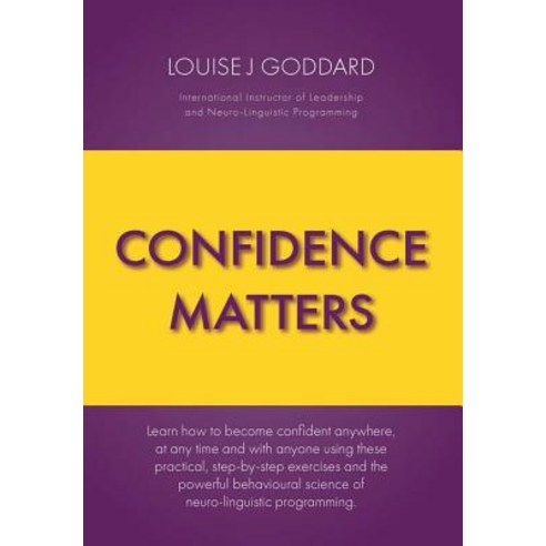 Confidence Matters Hardcover, Lulu.com