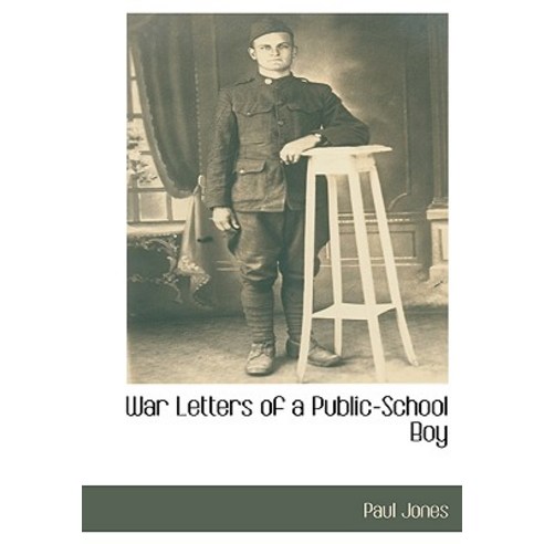 War Letters of a Public-School Boy Hardcover, BCR (Bibliographical Center for Research)