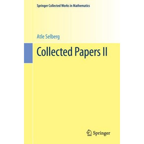 Collected Papers II Paperback, Springer