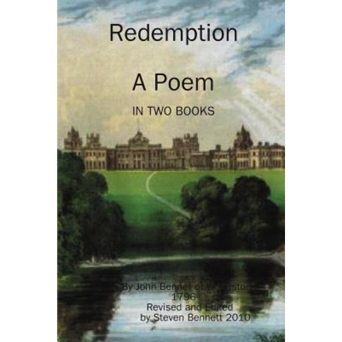 Redemption a Poem in Two Books Paperback, Lulu.com