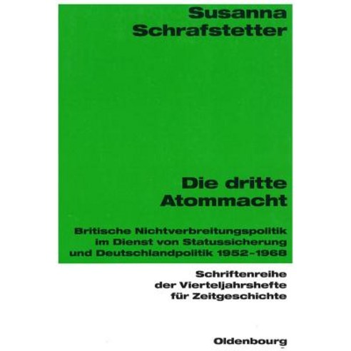 Die Dritte Atommacht Hardcover, Walter de Gruyter